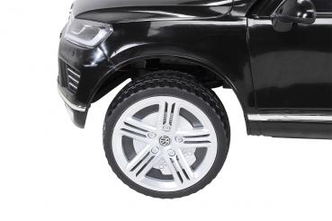 Kinder Elektroauto VW Touareg Lizenziert Schwarz - Elektro Auto Elektroauto Kinderauto